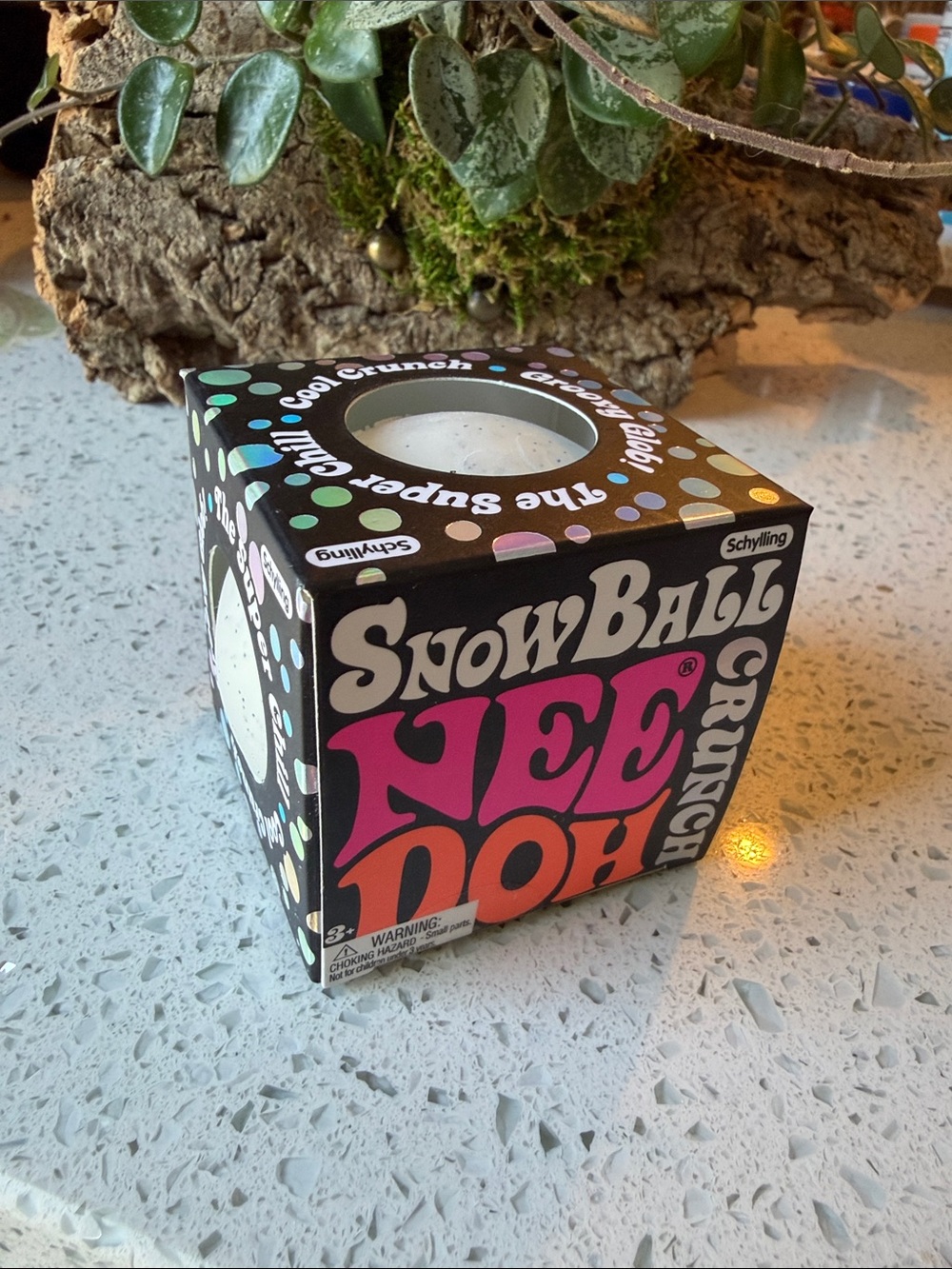🔥Nee Doh SnowBall Crunch Brand New Authentic Sensory toy stress ball